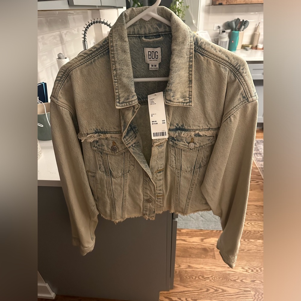 BDG Denim cropped jacket
